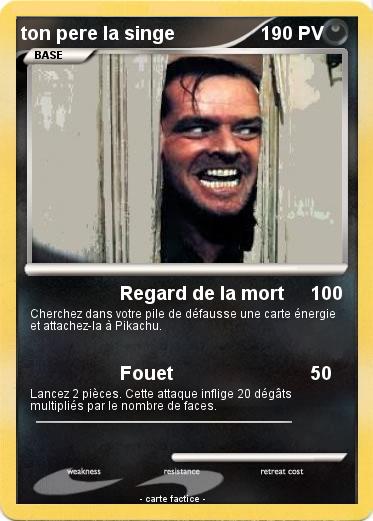 Pokemon ton pere la singe