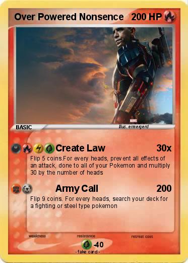 Pokemon Over Powered Nonsence