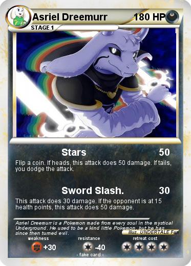 Pokemon Asriel Dreemurr