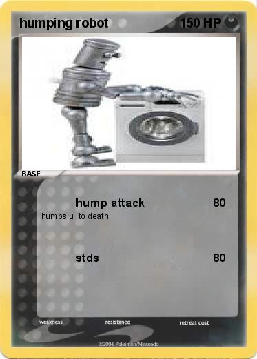 Pokemon humping robot