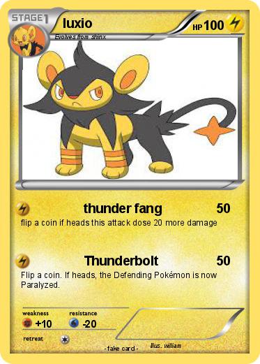 Pokemon luxio