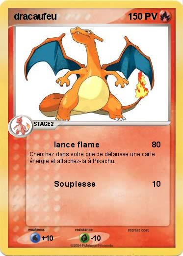 Pokemon dracaufeu