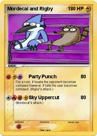Pokemon Mordecai and Rigby