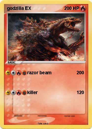 Pokemon godzilla EX