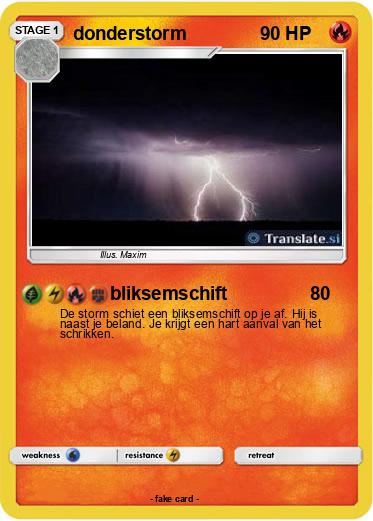 Pokemon donderstorm