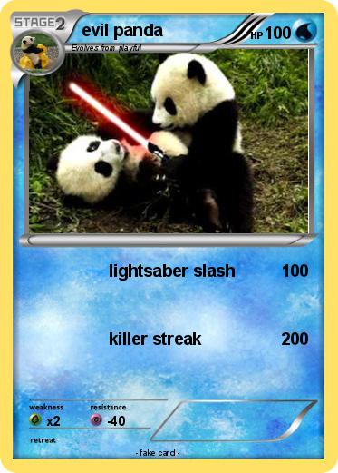 Pokemon evil panda