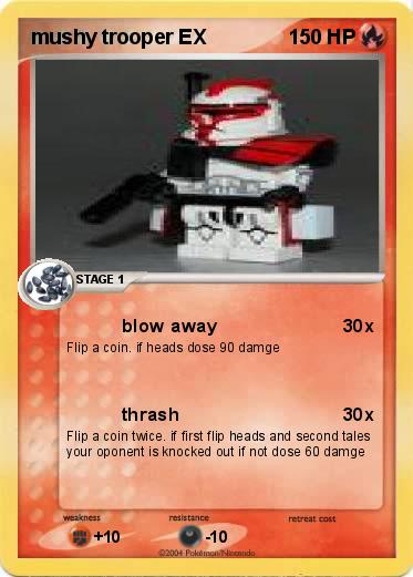 Pokemon mushy trooper EX