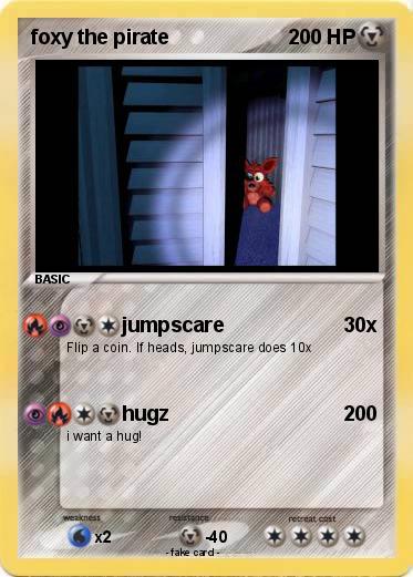 Pokemon foxy the pirate