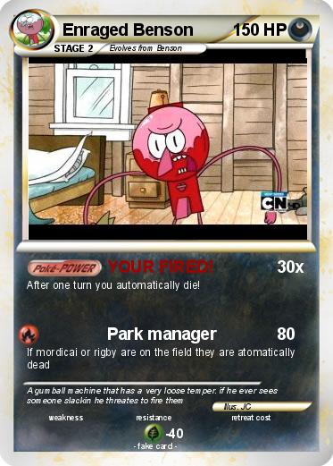Pokemon Enraged Benson