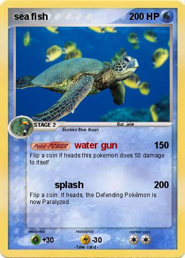 Pokemon sea fish