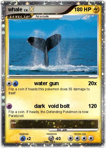 Pokemon whale