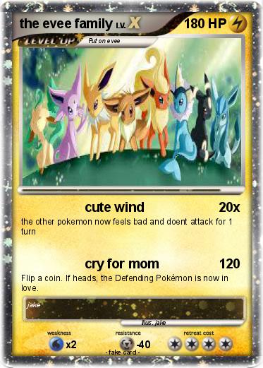Pokemon the evee family