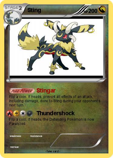 Pokemon Sting