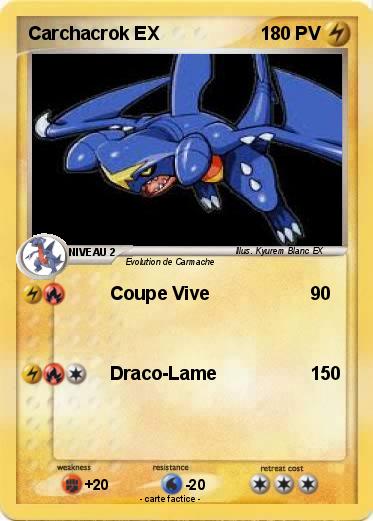 Pokemon Carchacrok EX