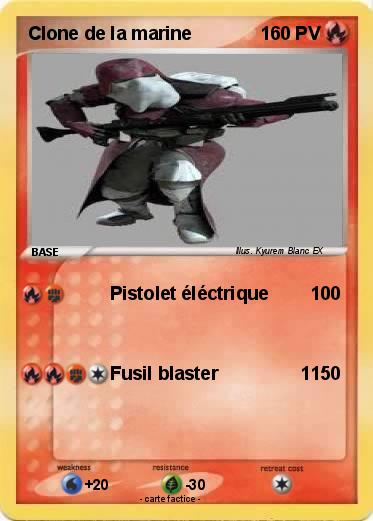 Pokemon Clone de la marine