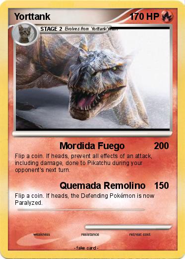 Pokemon Yorttank