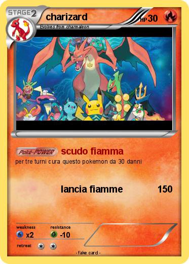 Pokemon charizard