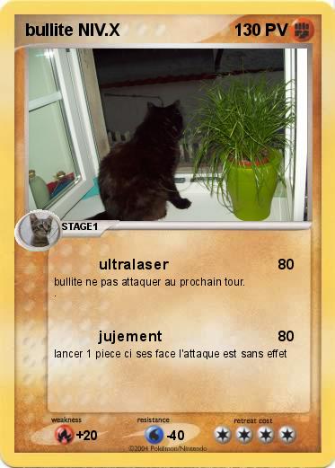 Pokemon bullite NIV.X
