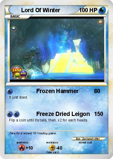 Pokemon Lord Of Winter