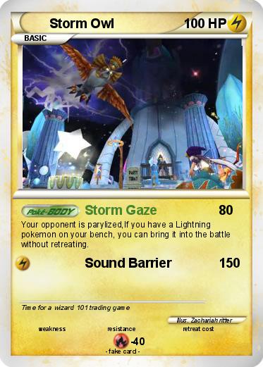 Pokemon Storm Owl