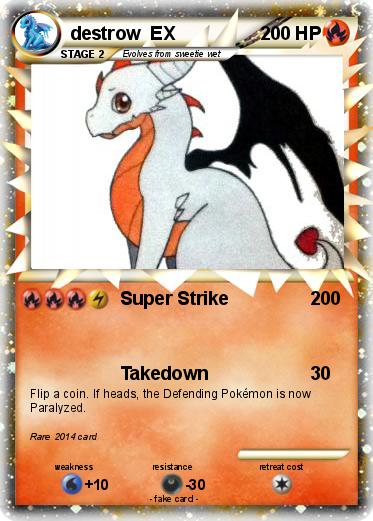 Pokemon destrow  EX