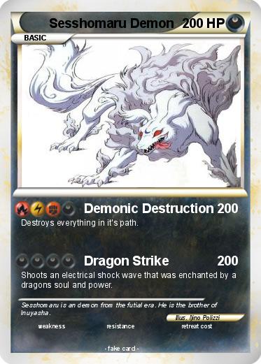 Pokemon Sesshomaru Demon