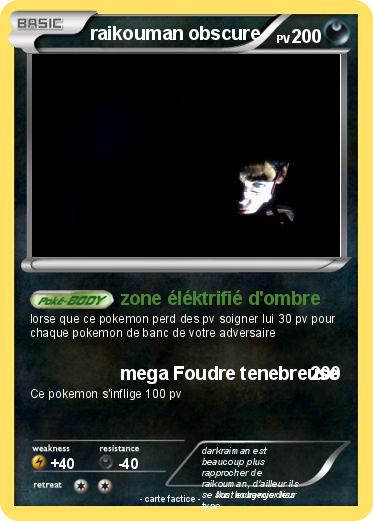 Pokemon raikouman obscure