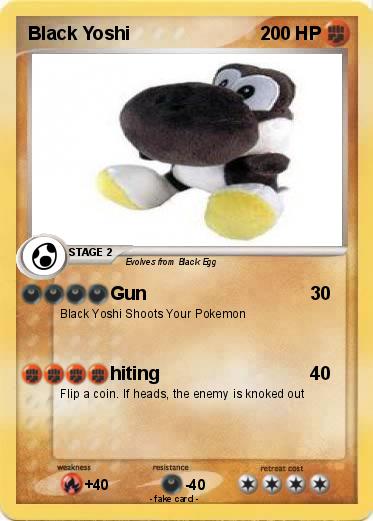 Pokemon Black Yoshi