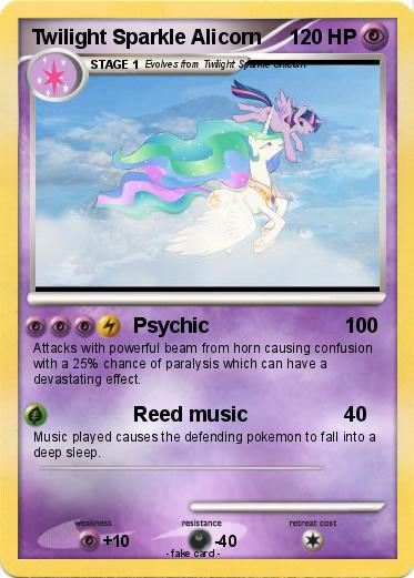 Pokemon Twilight Sparkle Alicorn