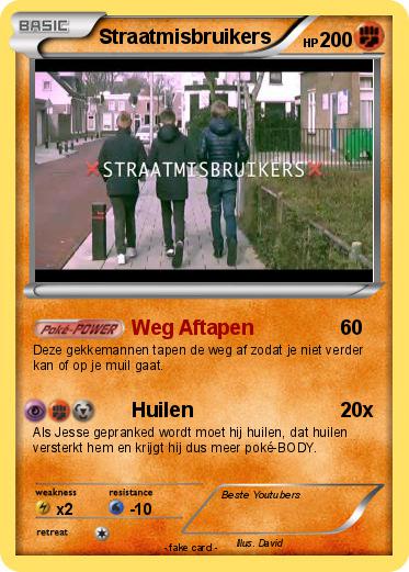 Pokemon Straatmisbruikers