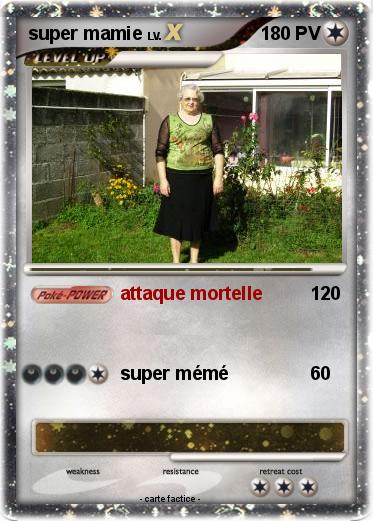 Pokemon super mamie