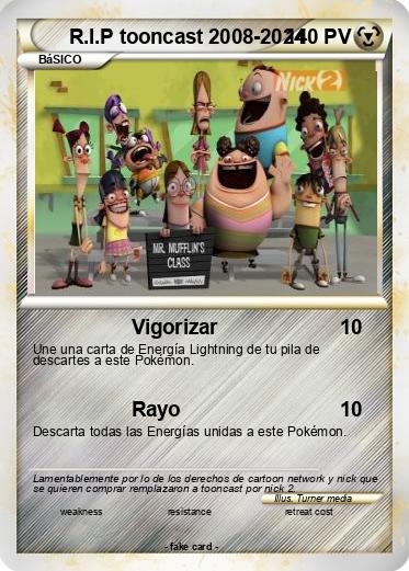 Pokemon R.I.P tooncast 2008-2024