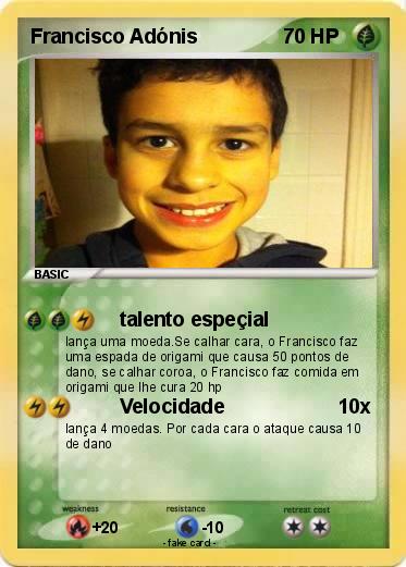 Pokemon Francisco Adónis