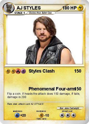 Pokemon AJ STYLES