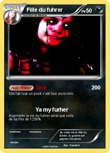 Pokemon Fille du fuhrer