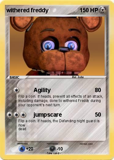 Pokemon withered freddy