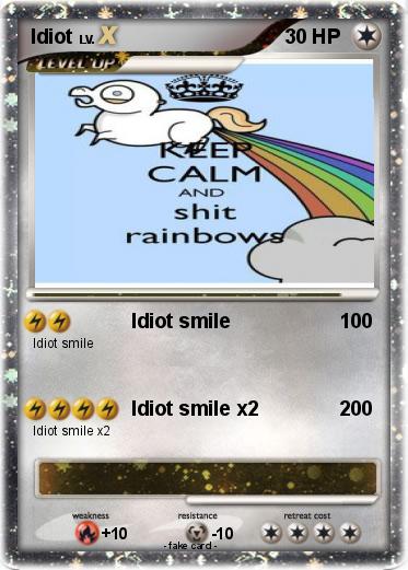 Pokemon Idiot