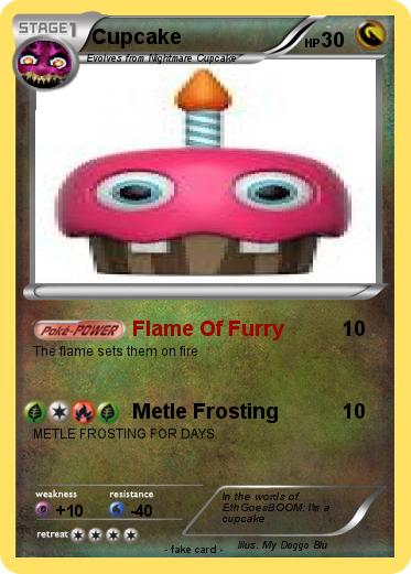 Pokemon Cupcake