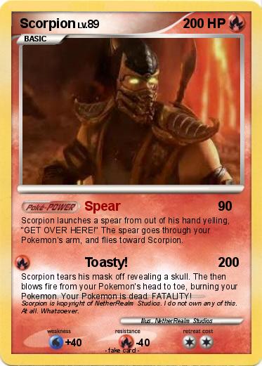 Pokemon Scorpion