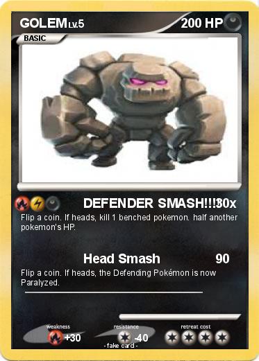 Pokemon GOLEM