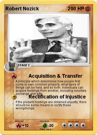 Pokemon Robert Nozick