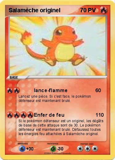 Pokemon Salamèche originel