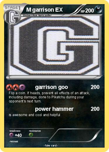 Pokemon M garrison EX