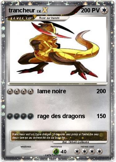 Pokemon trancheur