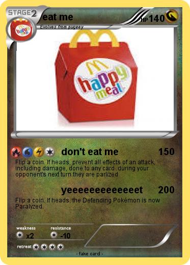 Pokemon eat me