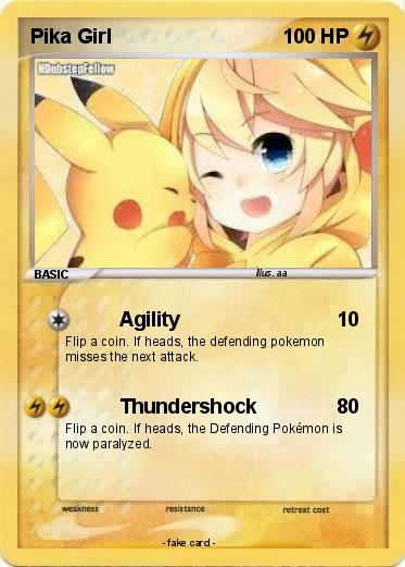 Pokemon Pika Girl