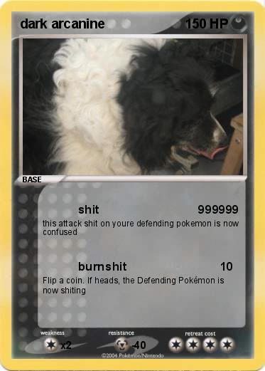 Pokemon dark arcanine