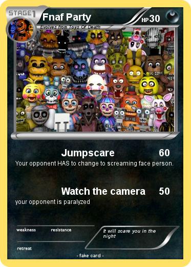 Pokemon Fnaf Party