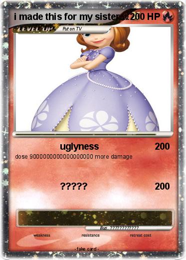 Pokemon i made this for my sister