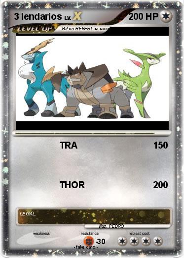Pokemon 3 lendarios